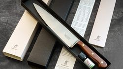 Meat knife, carbon steel chef's knife