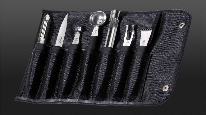 
                    Bäckertasche mit 7-tlg. triangle Garnierset