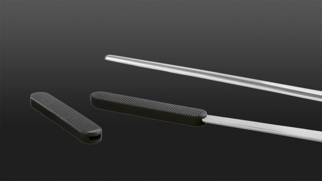 
                    Grill tweezers with protection_silicon