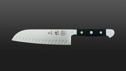 Coltello Santoku, Santoku con incavatura Alpha