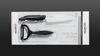 
                    The ceramic knife gift box is composed of a peeler and a ceramic knife from Kyocera