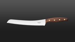 KB2 bread knife walnut