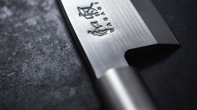 
                    Wasabi Santoku mit Logo Wasabi