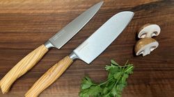 Santoku Messer, Wok Santoku