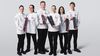 
                    Shun Classic Red Santoku von Kai, Partner der Schweizer Juniorenkochnationalmannschaft