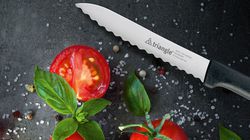 Edelstahl rostfrei, Tomatenmesser triangle