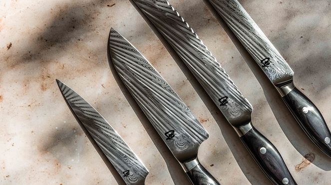 
                    Le couteau universel Nagare Black de la série Shun Nagare Black