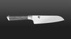 
                    Lame Dual-Core du Santoku Shun Kagerou fabriquée selon un procédé de forgeage innovant