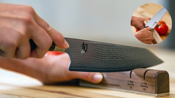 
                    Schleifset Best of Japan and Switzerland mit sknife Präzisionsschleifgerät mit Diamantleder S-S-3