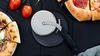 
                    The plastic cover supplied with professional pizza cutter protects the blade from damage and serves as dough swab